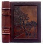La Chanson des Gueux (1910)(C 519) with Steinlen incised leather binding (Fraysse & Associes auction, Nov. 8, 2012)
