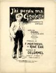 J'ai Perdu Ma Gigolette (C 525) (Collection of ImagesMusicales.be)