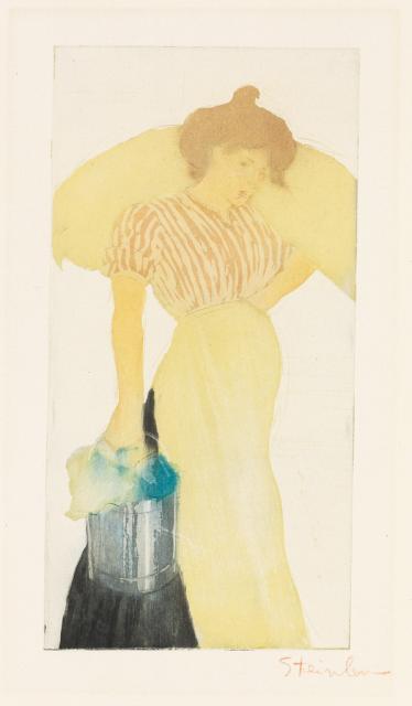 La Blanchisseuse (1898) (C 25) (Swann auction, Mar. 5, 2015)