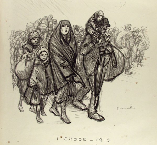L'exode - 1915 (1915) (JC 32A)